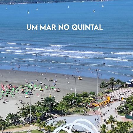 Apartamento Pe Na Areia Melhor Vista Mar De Santos Zewnętrze zdjęcie