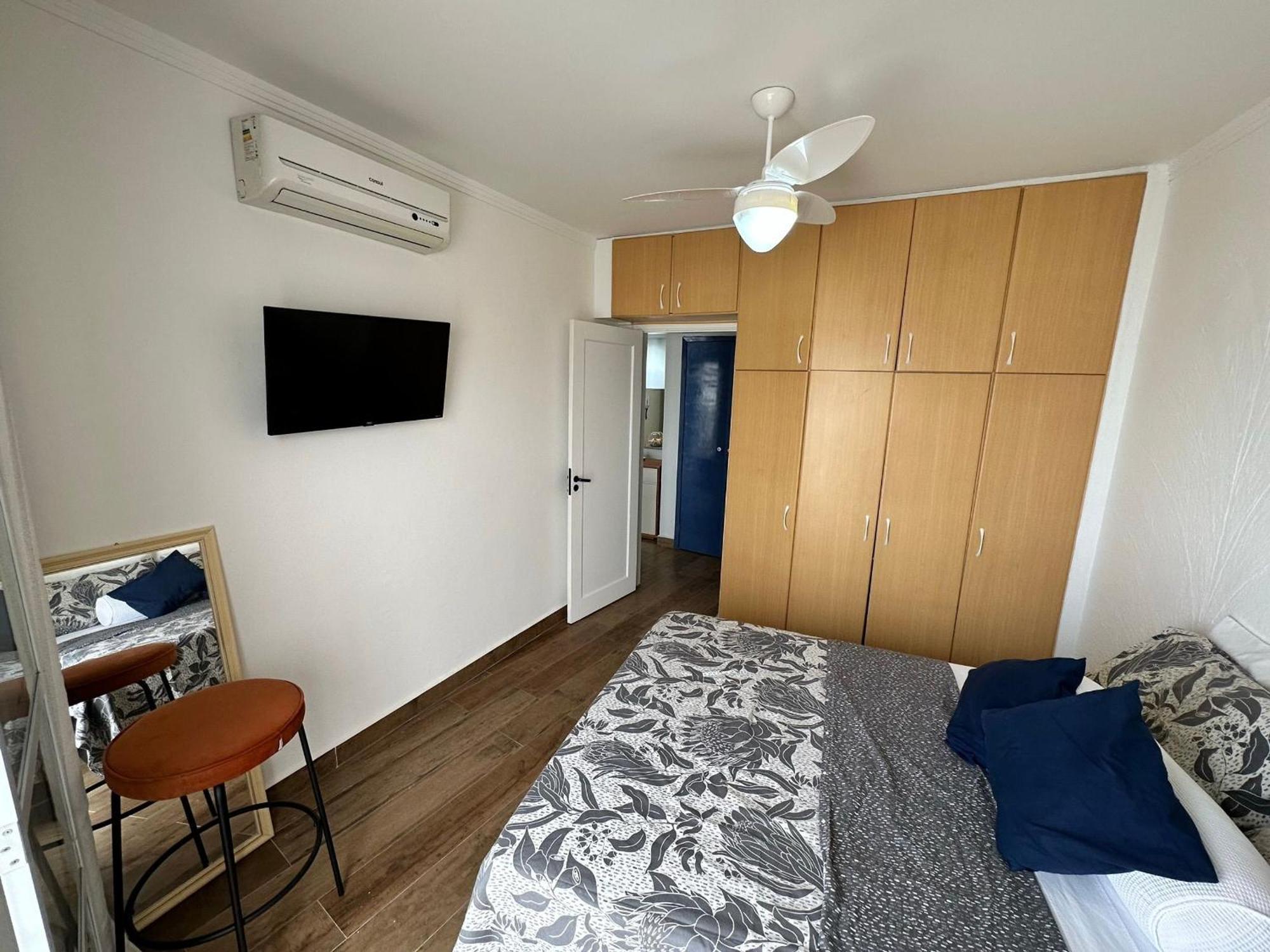 Apartamento Pe Na Areia Melhor Vista Mar De Santos Zewnętrze zdjęcie
