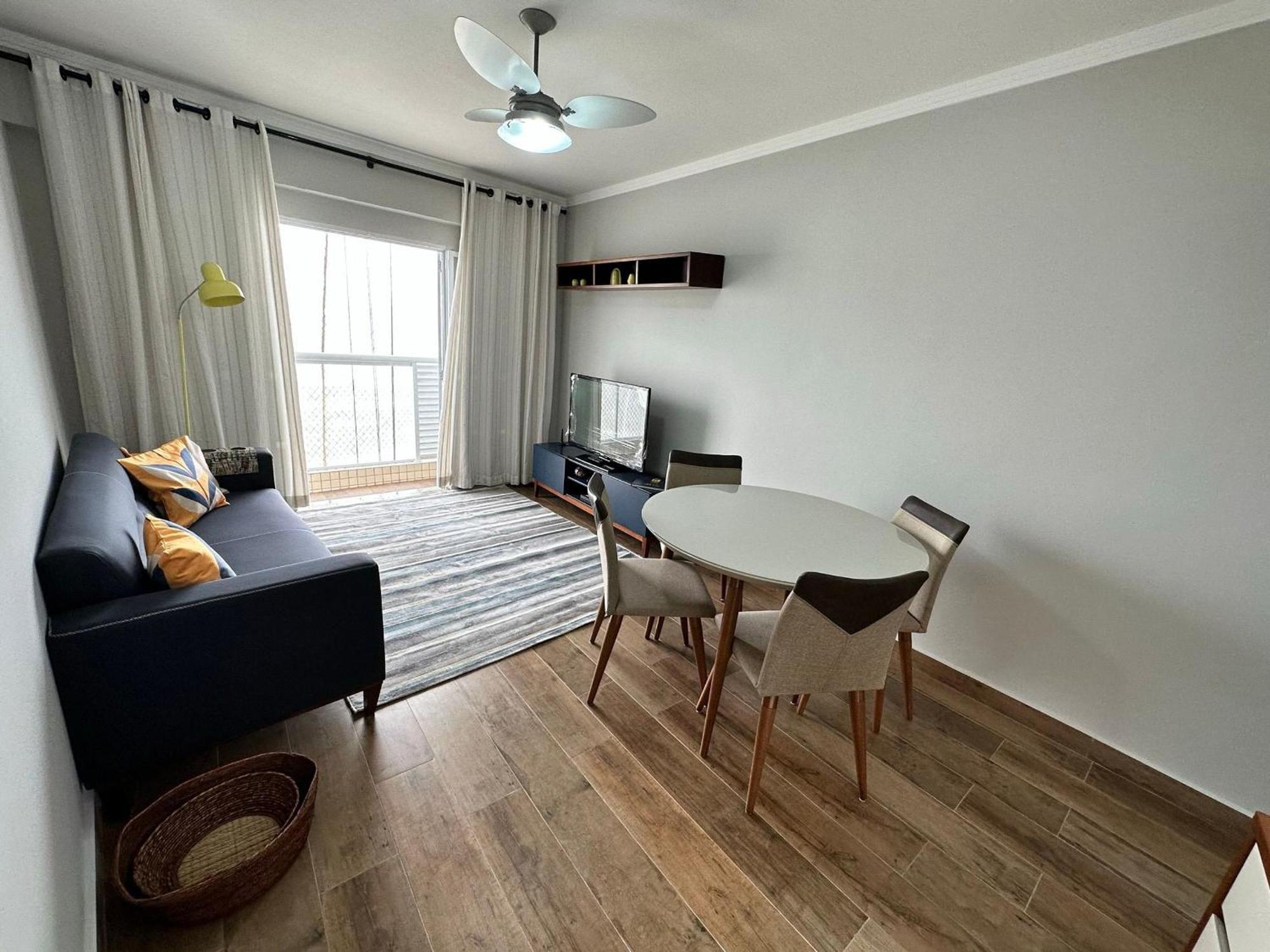 Apartamento Pe Na Areia Melhor Vista Mar De Santos Zewnętrze zdjęcie