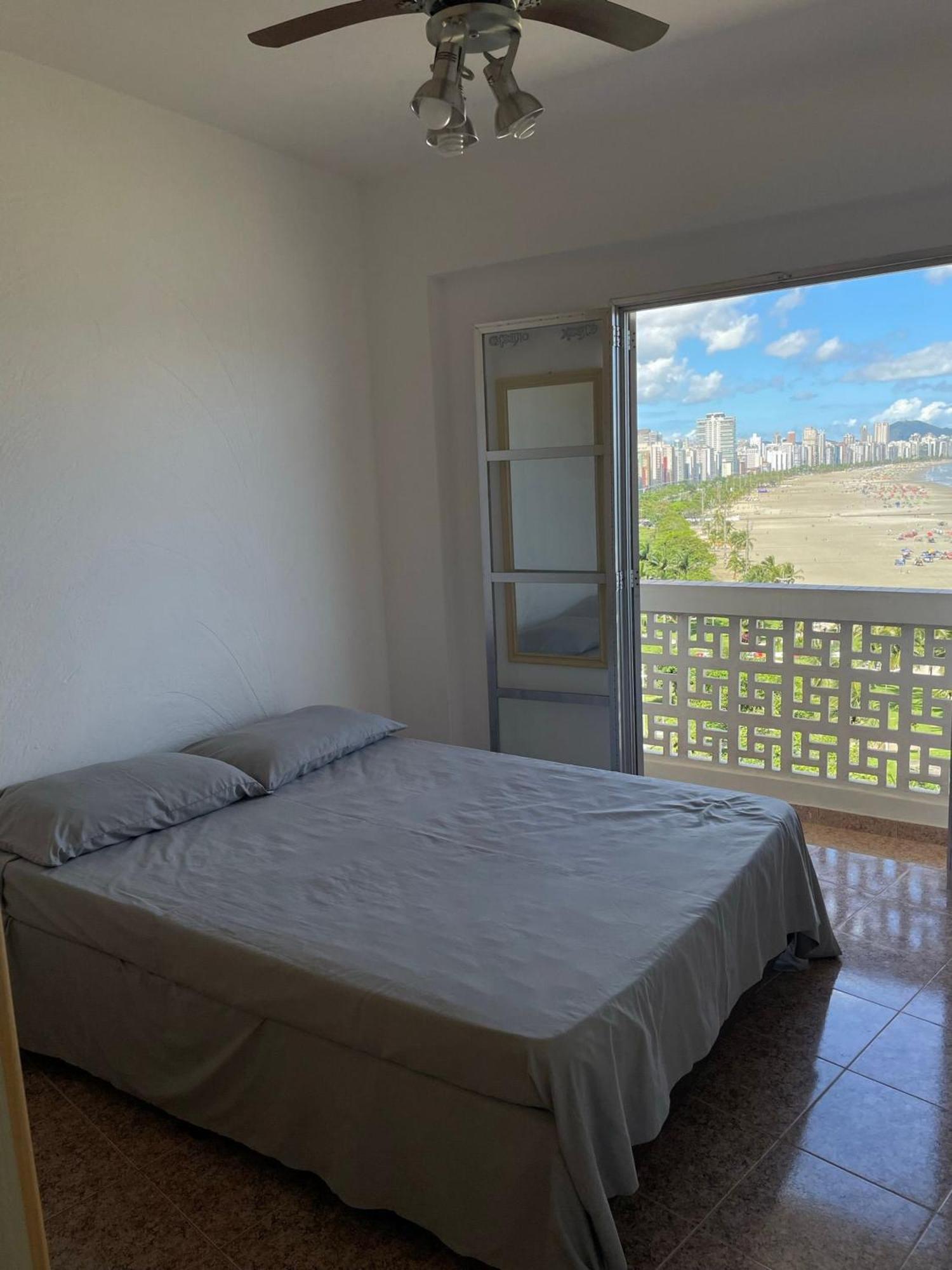 Apartamento Pe Na Areia Melhor Vista Mar De Santos Zewnętrze zdjęcie