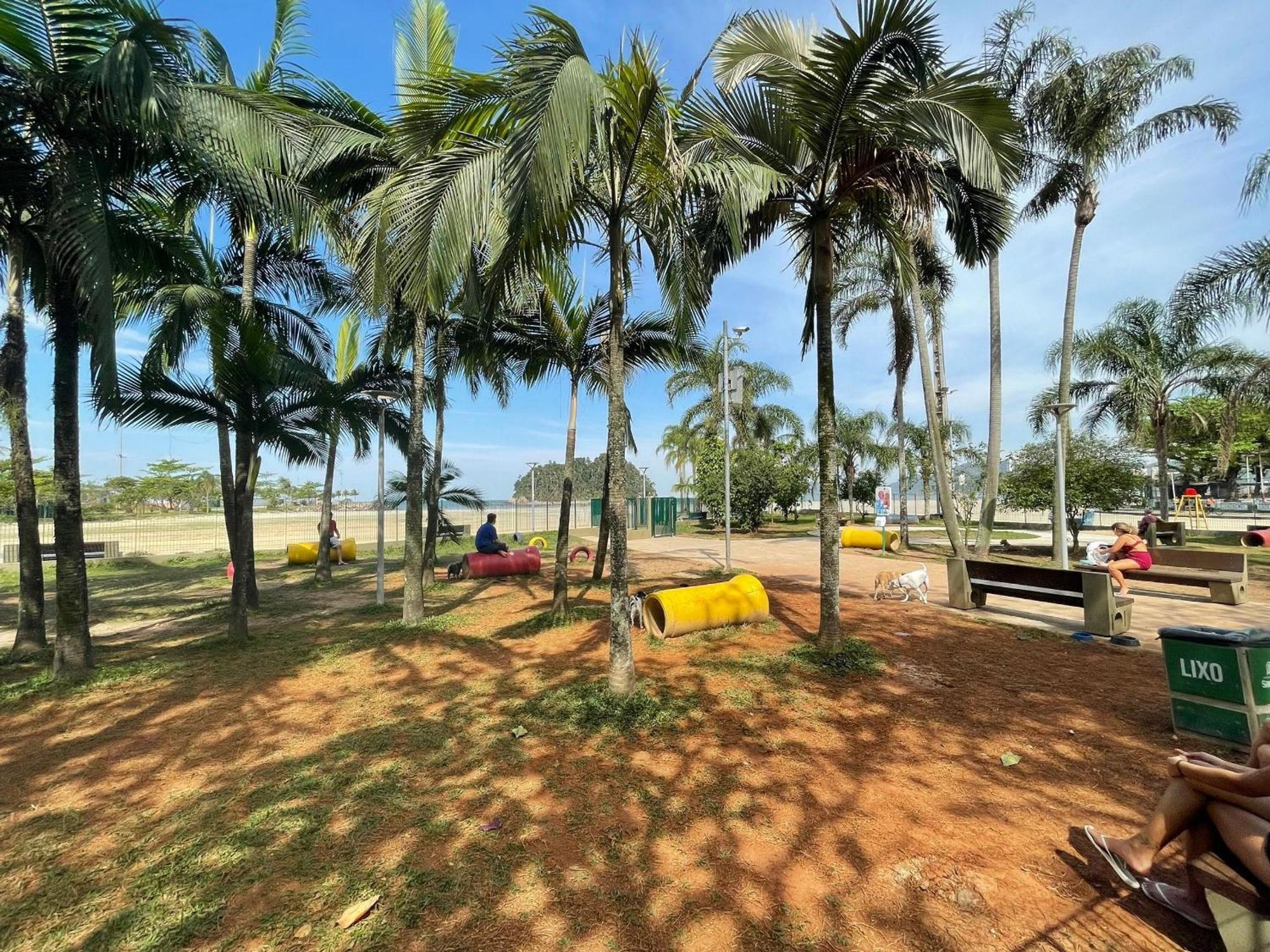 Apartamento Pe Na Areia Melhor Vista Mar De Santos Zewnętrze zdjęcie