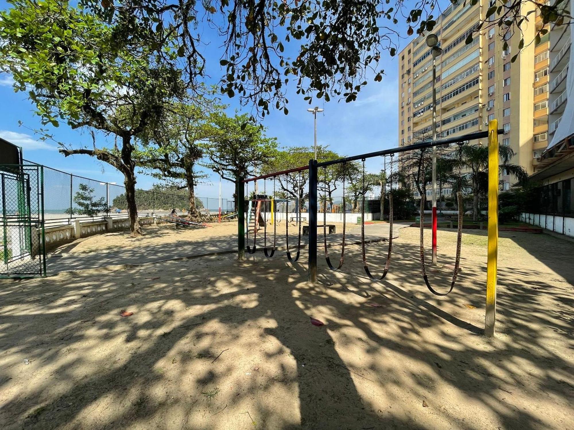 Apartamento Pe Na Areia Melhor Vista Mar De Santos Zewnętrze zdjęcie